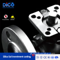 DICO ISO5211 PAD 3PC Válvula de esfera de flange